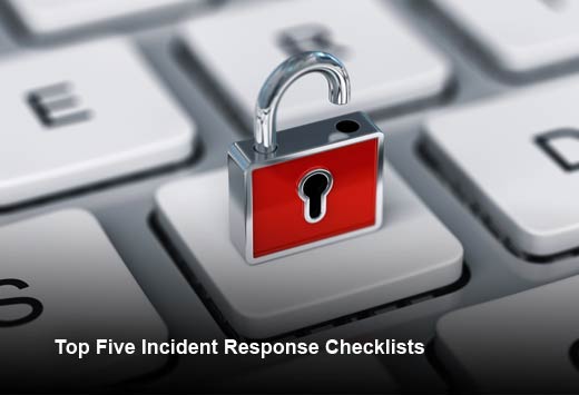 5 Essential Incident Response Checklists - slide 1