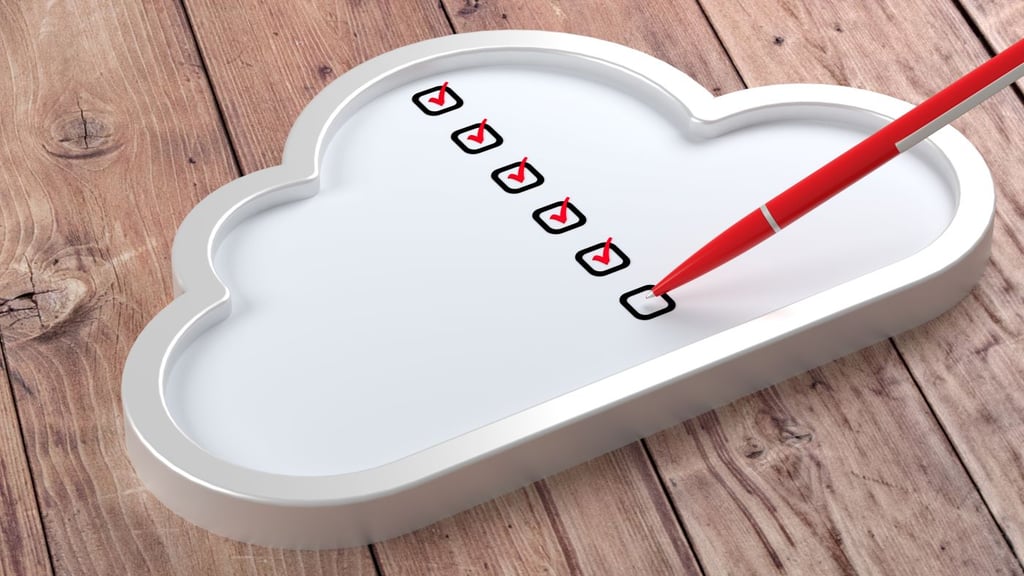 Creating a Cloud Migration Checklist
