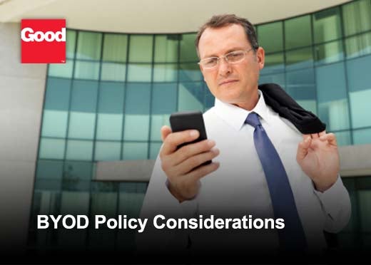 BYOD: User Policy Considerations - slide 1