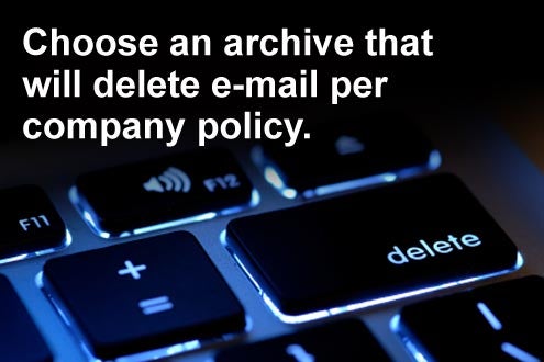 Top 5 Ways to Improve E-Mail Archiving - slide 6